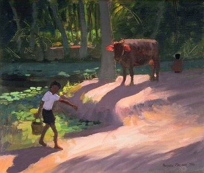Kerala Backwaters, India, 1996 by Andrew Macara